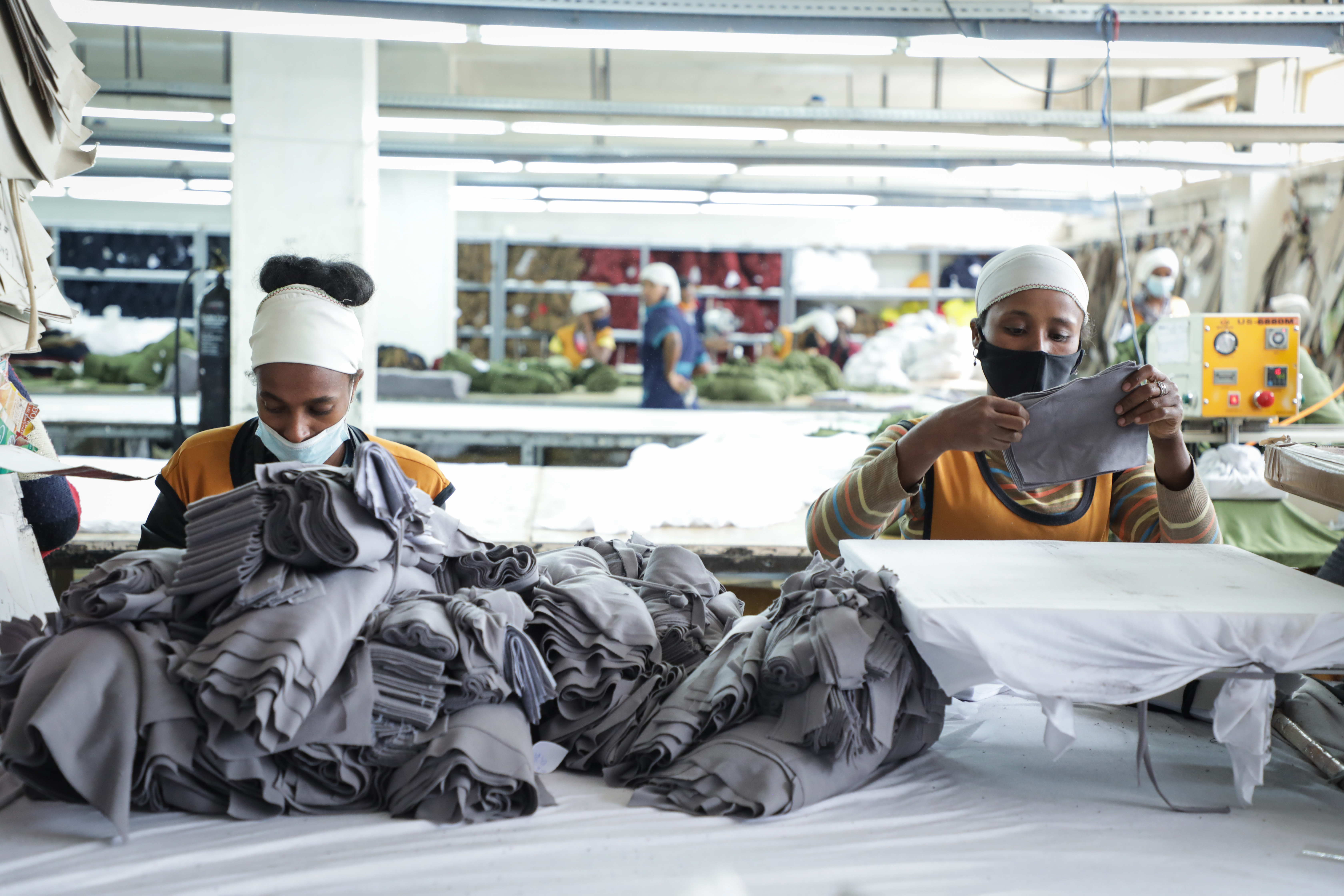 Etiopisk tekstilproduktion