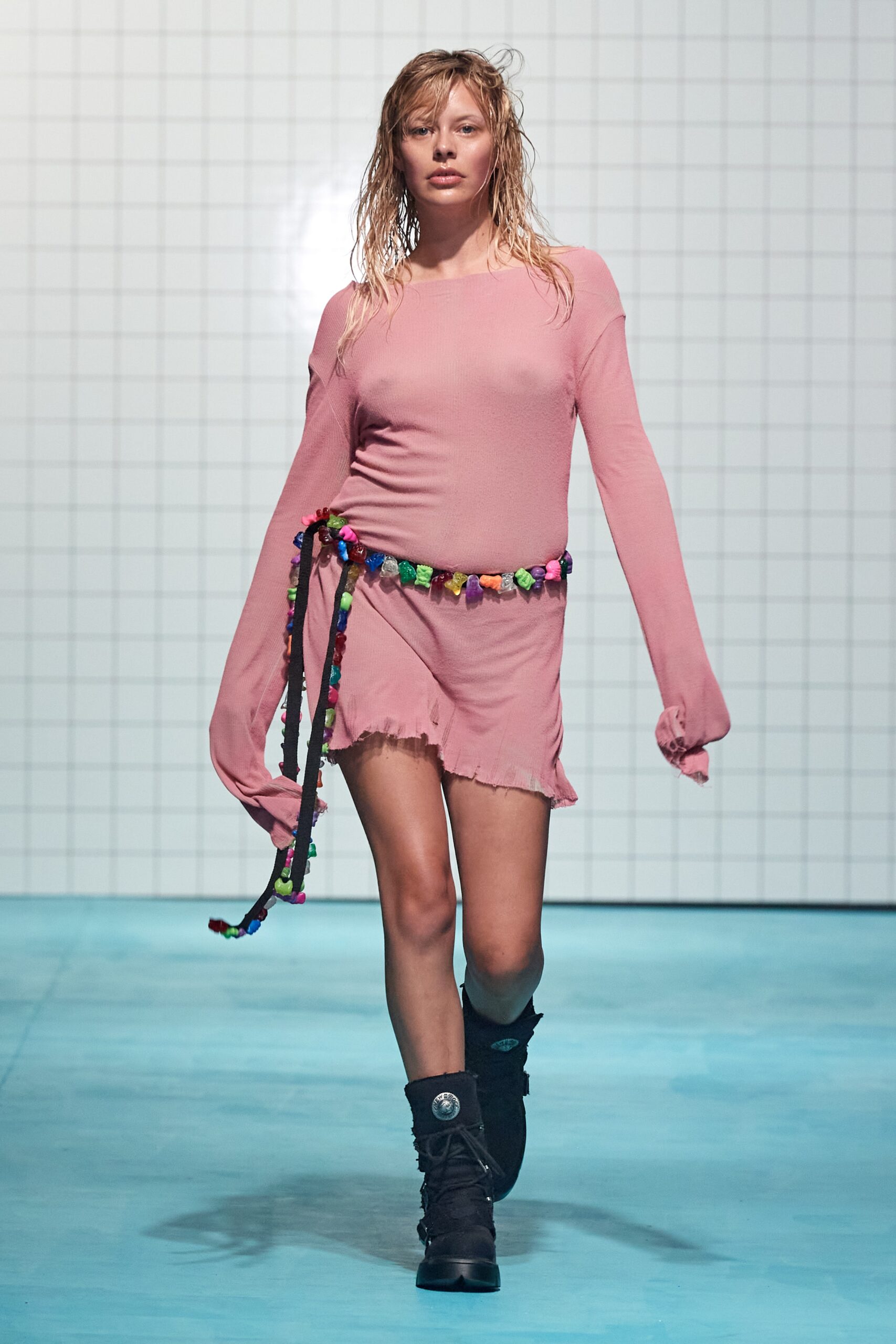 Model wearing (di)vision SS25 during Copenhagen Fashion Week