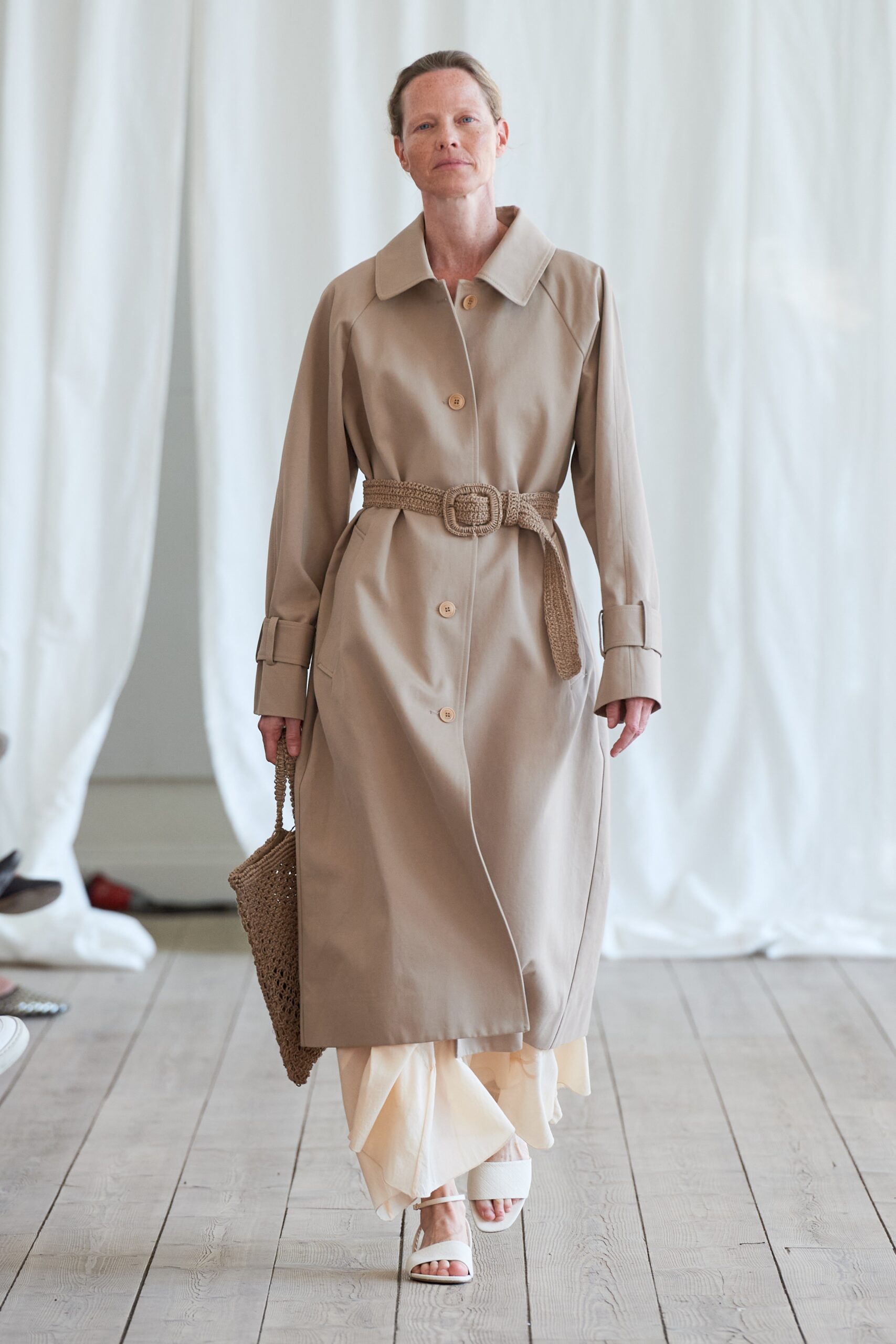 Model wearing Skall Studio SS25 during Copenhagen Fashion Week