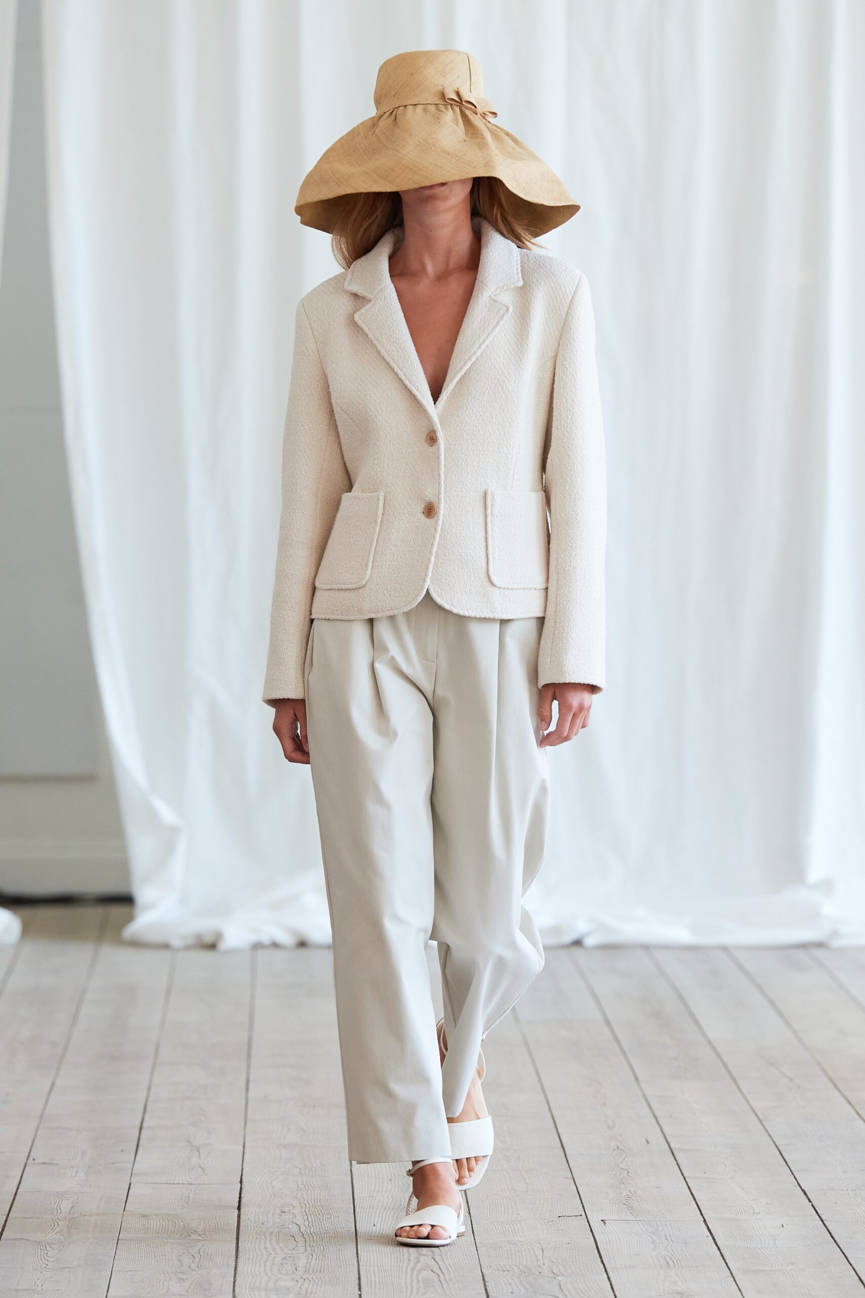 Model wearing Skall Studio SS25 during Copenhagen Fashion Week