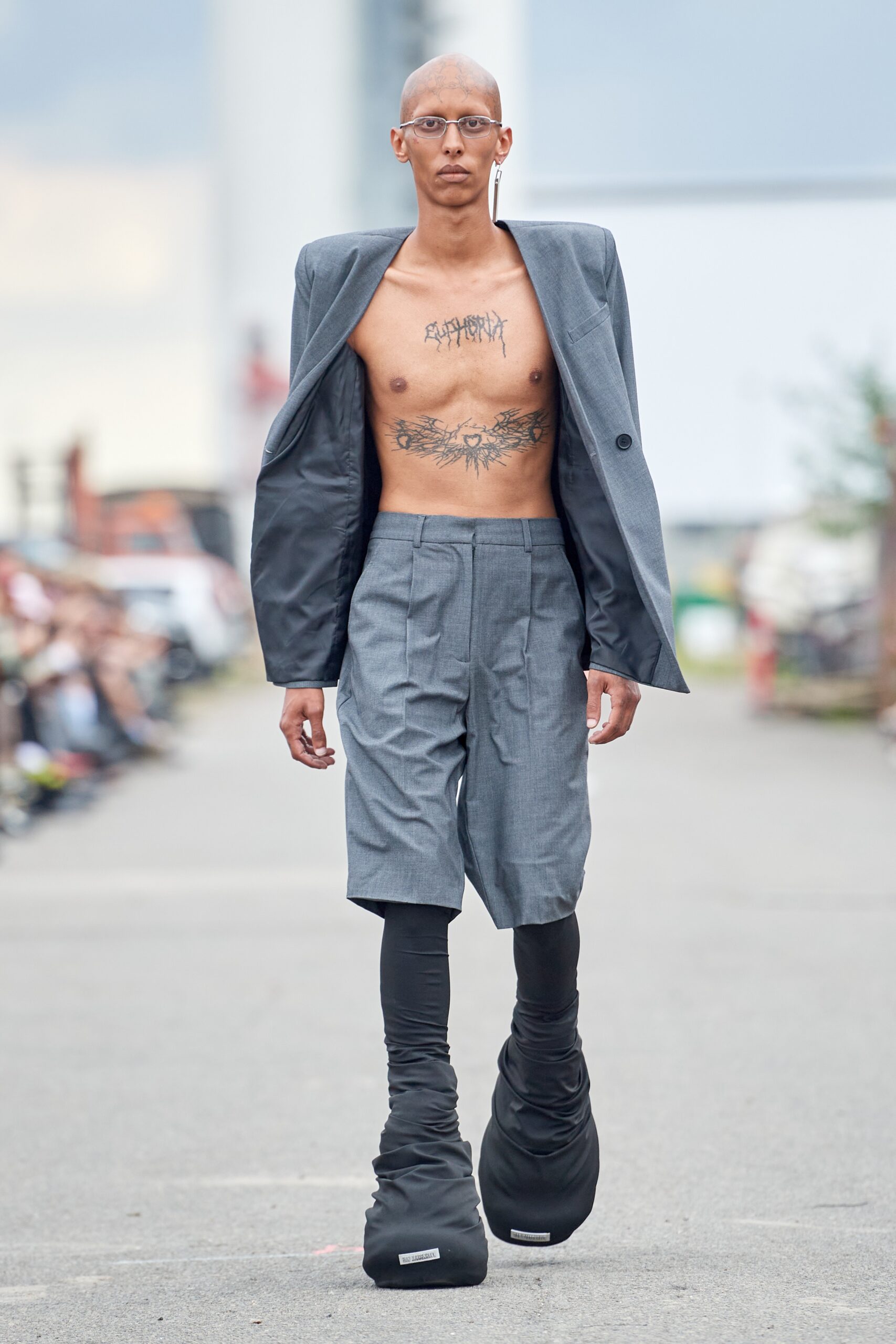 Model wearing Han Kjøbenhavn SS25 during Copenhagen Fashion Week