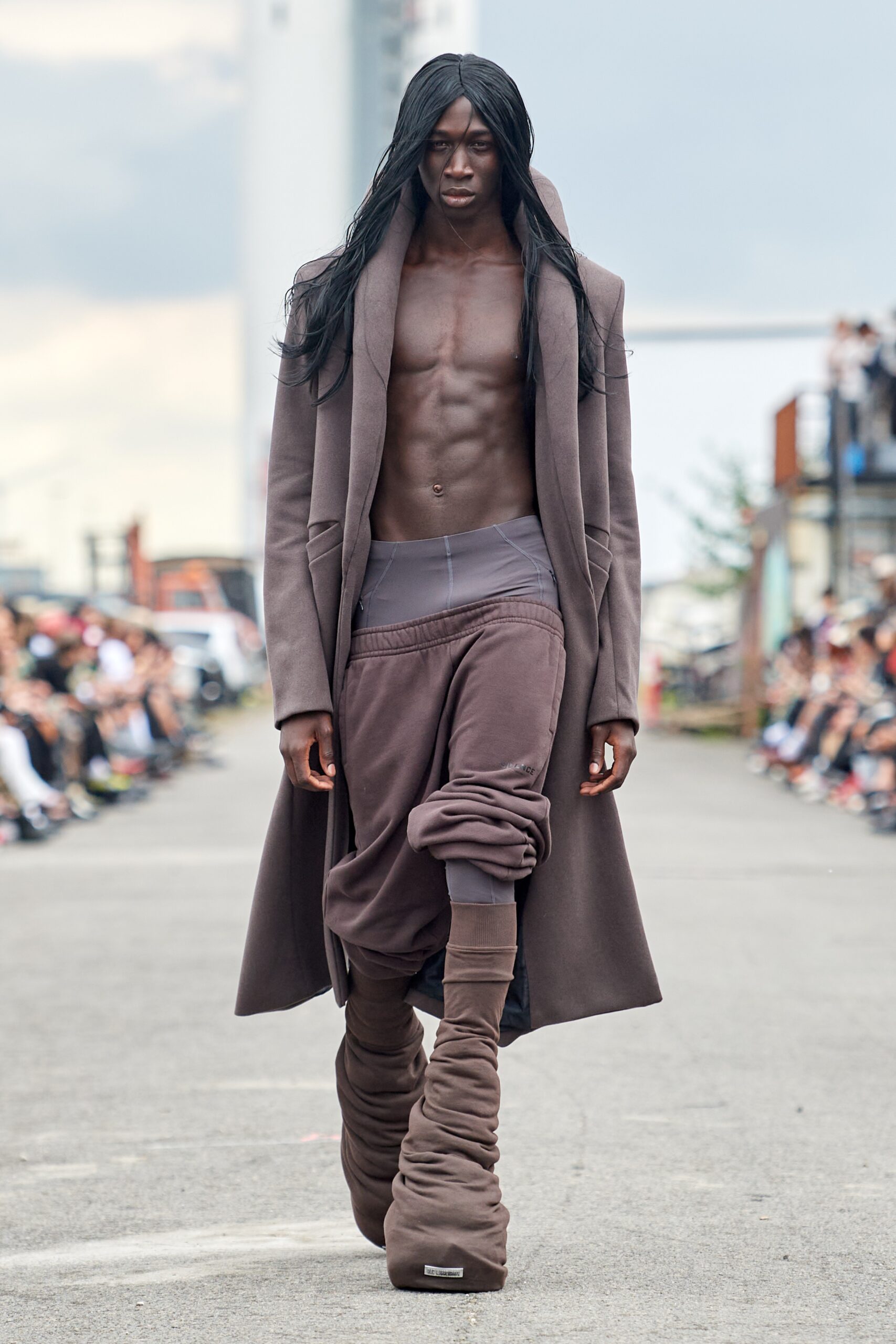 Model wearing Han Kjøbenhavn SS25 during Copenhagen Fashion Week