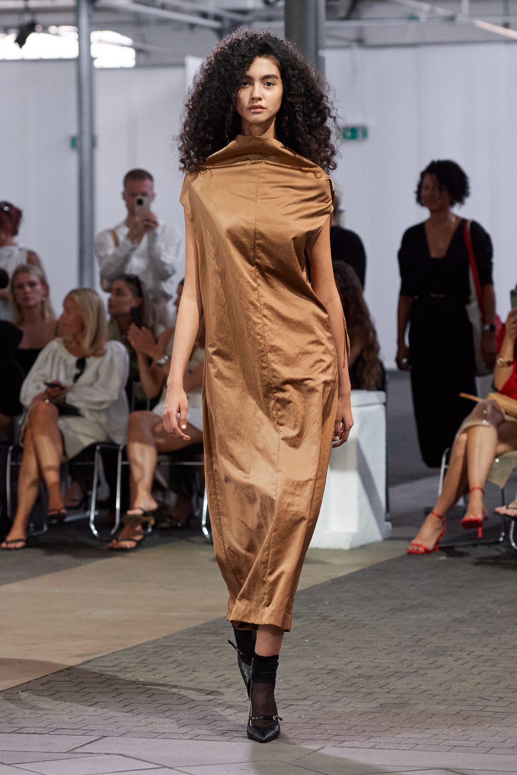 Model wearing Herskind SS25 during Copenhagen Fashion Week