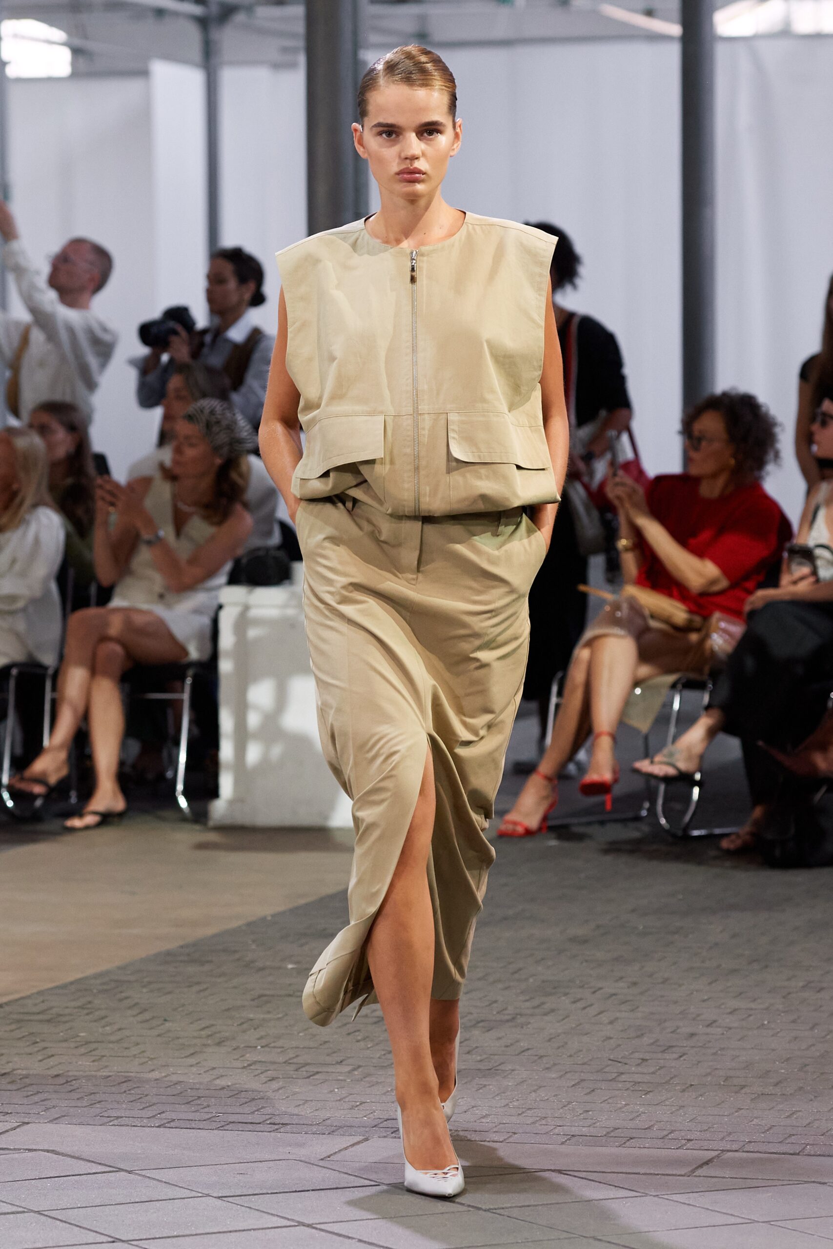 Model wearing Herskind SS25 during Copenhagen Fashion Week