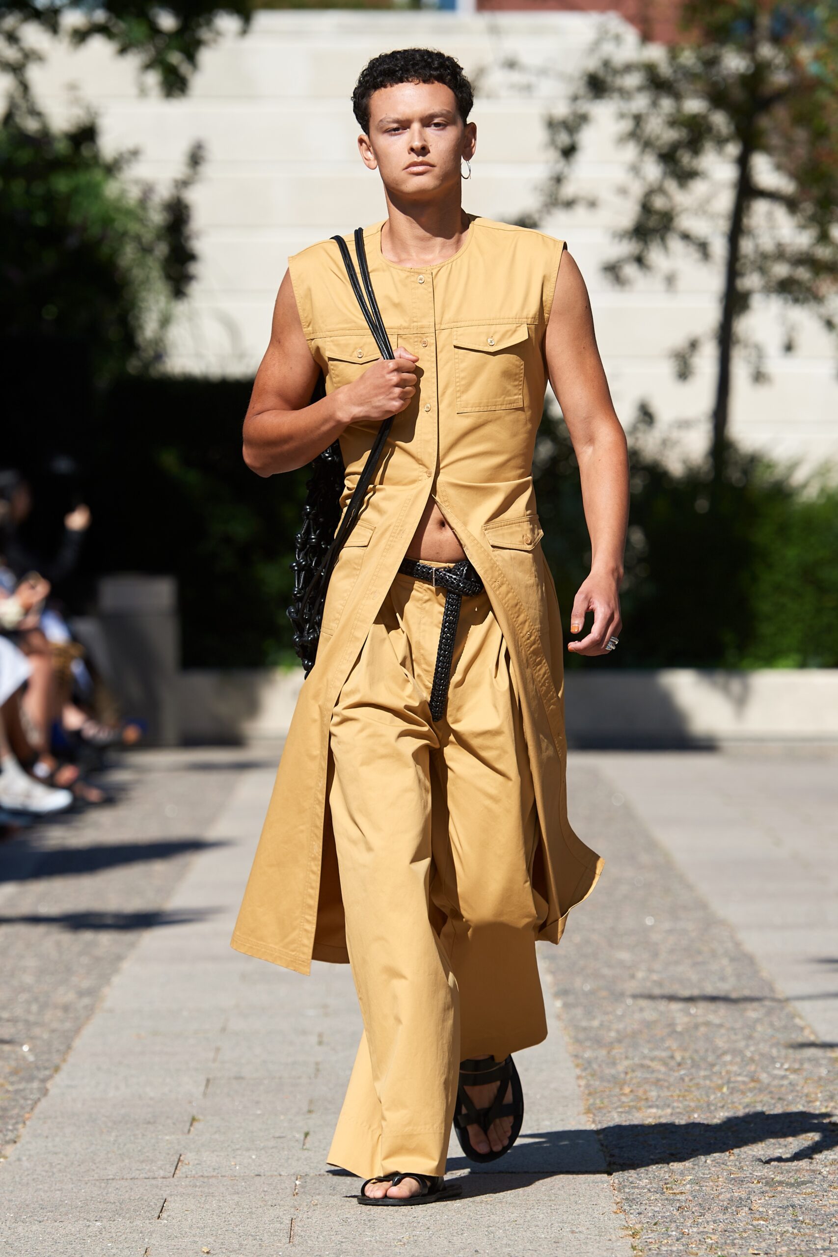 Model wearing Lovechild 1979 SS25 during Copenhagen Fashion Week