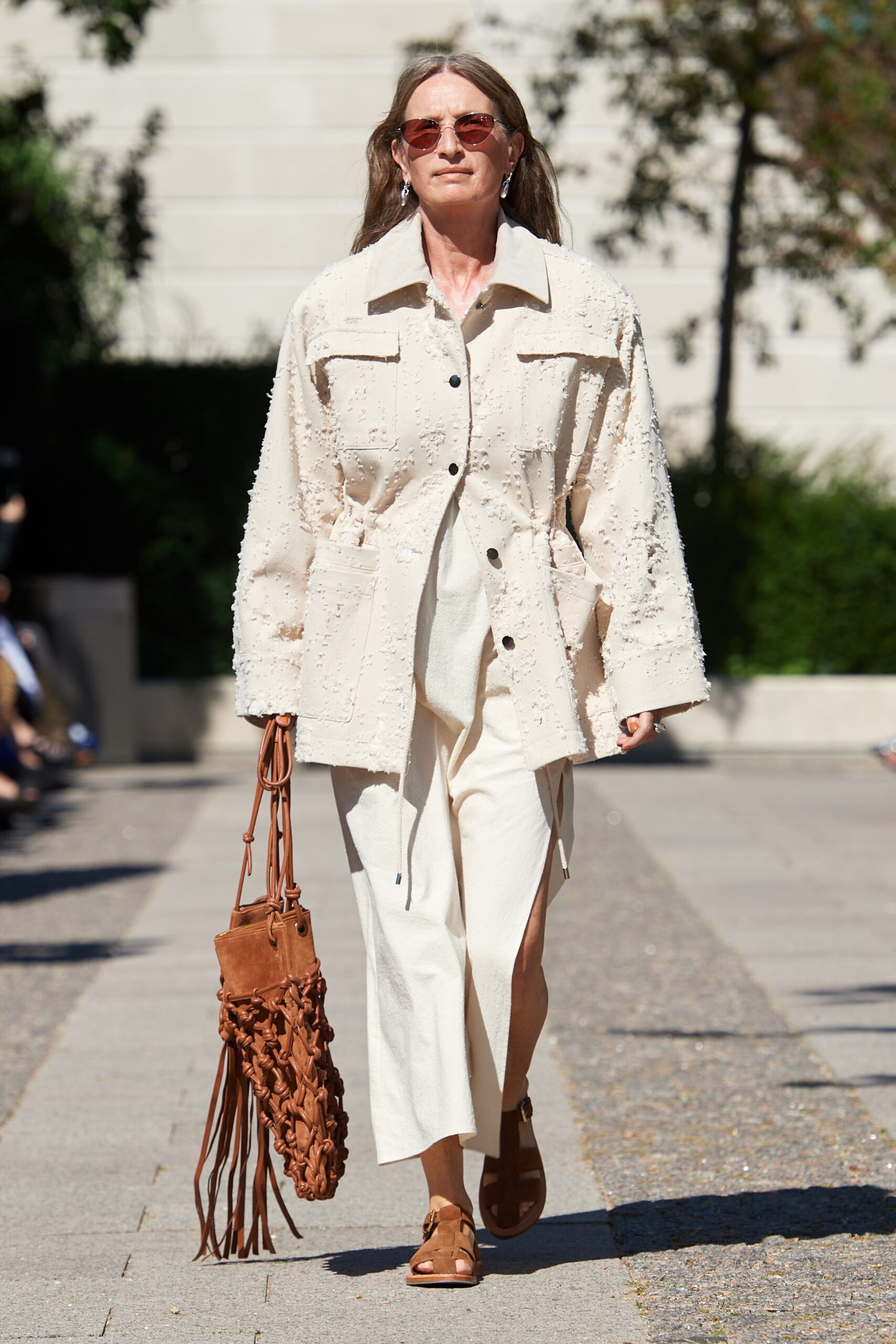 Model wearing Lovechild 1979 SS25 during Copenhagen Fashion Week