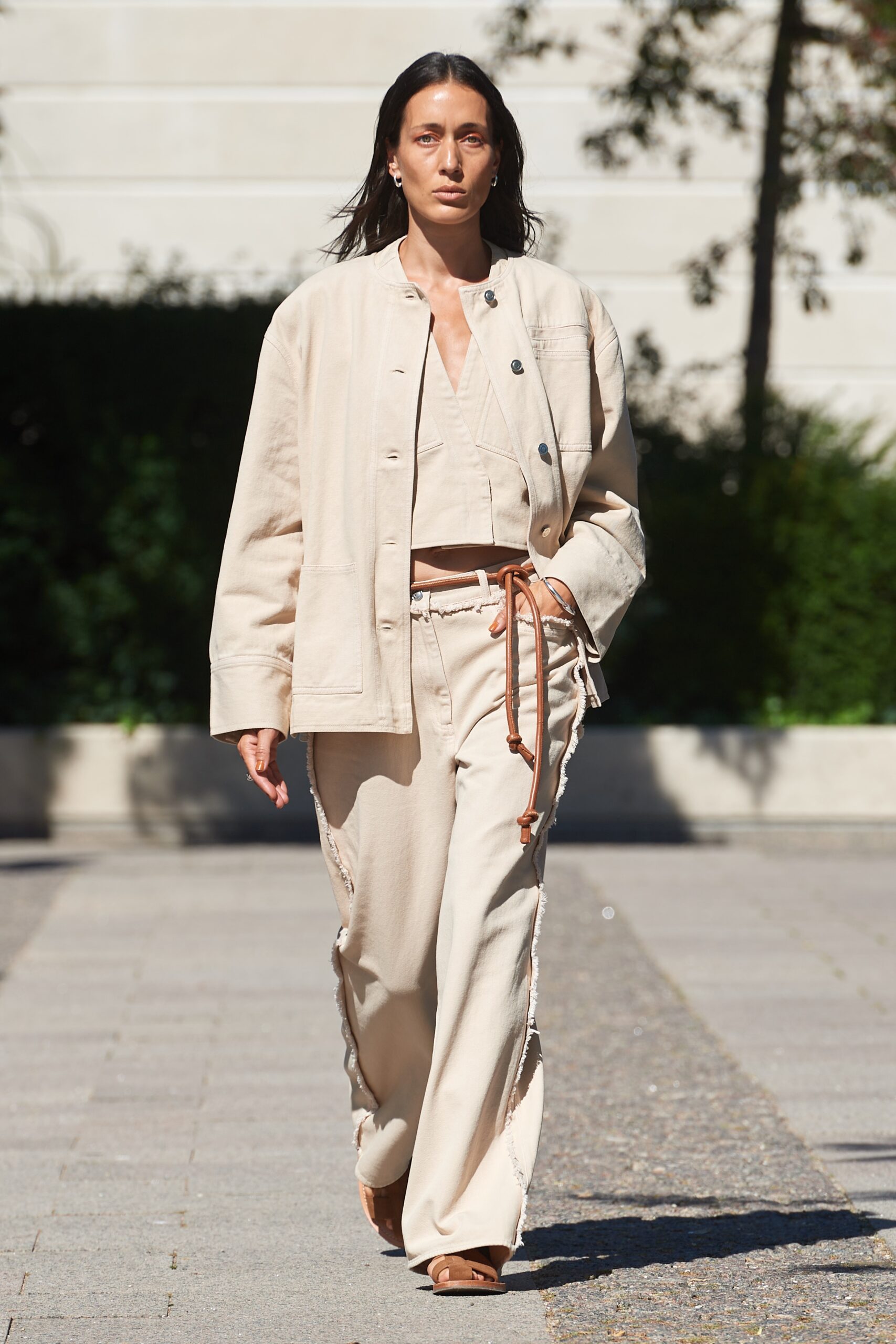 Model wearing Lovechild 1979 SS25 during Copenhagen Fashion Week