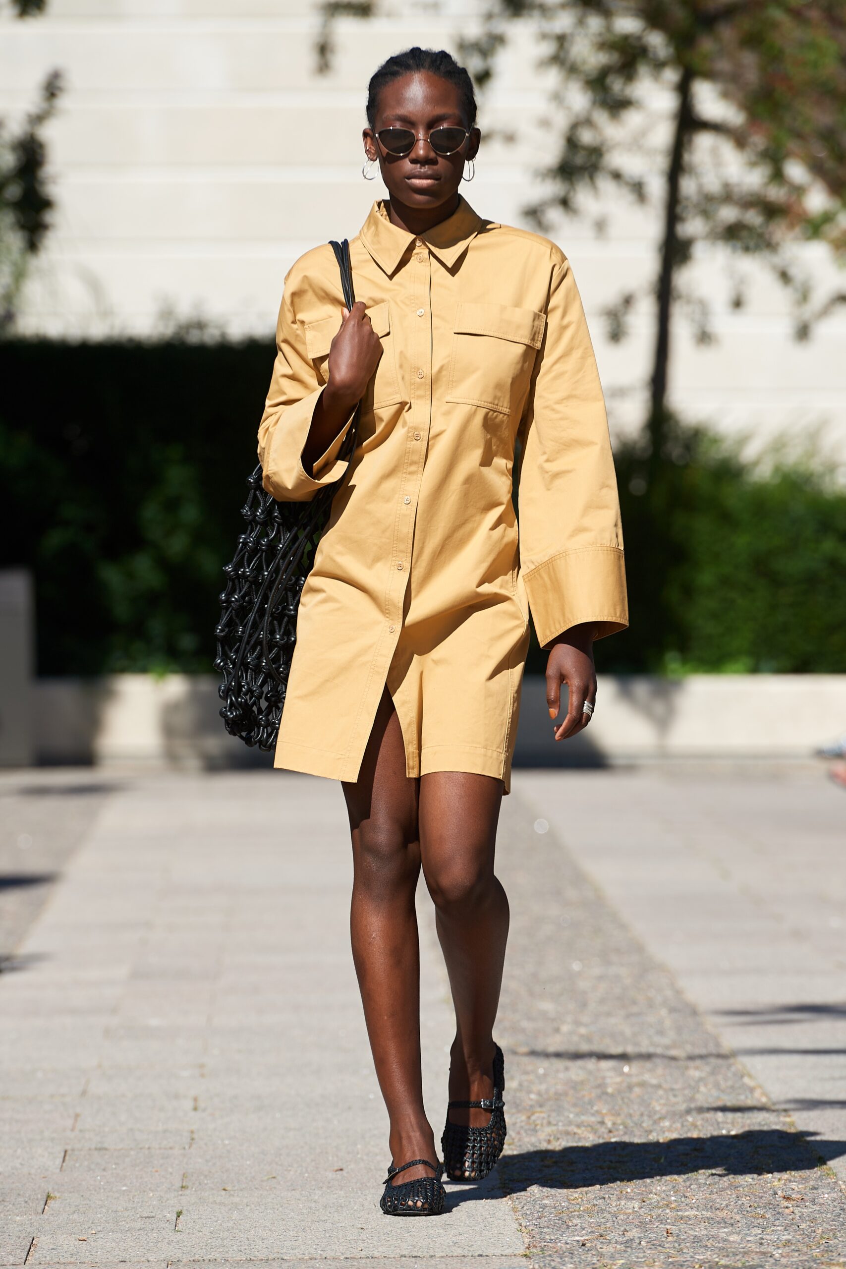 Model wearing Lovechild 1979 SS25 during Copenhagen Fashion Week