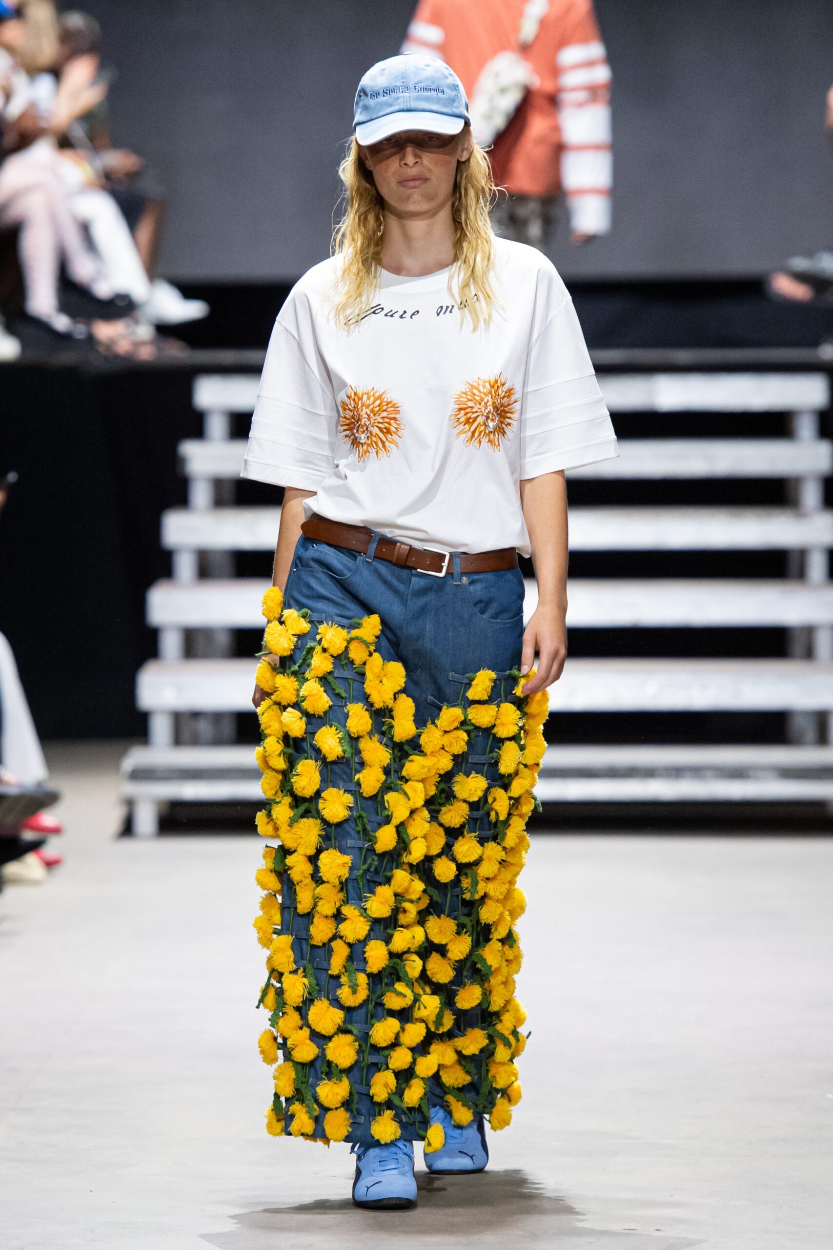 Model wearing Rolf Ekroth SS25 during Copenhagen Fashion Week