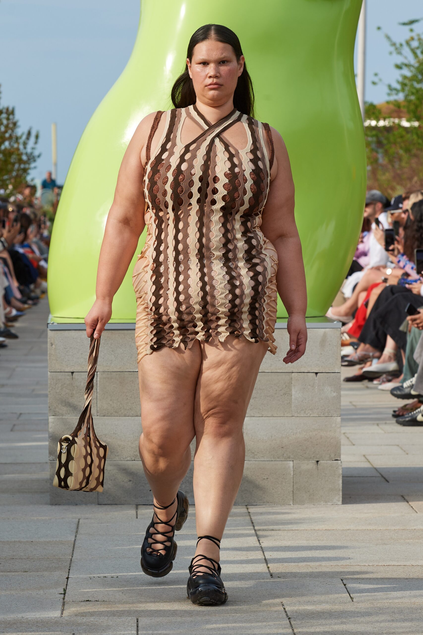 Model wearing Sinéad O´Dwyer SS25 during Copenhagen Fashion Week