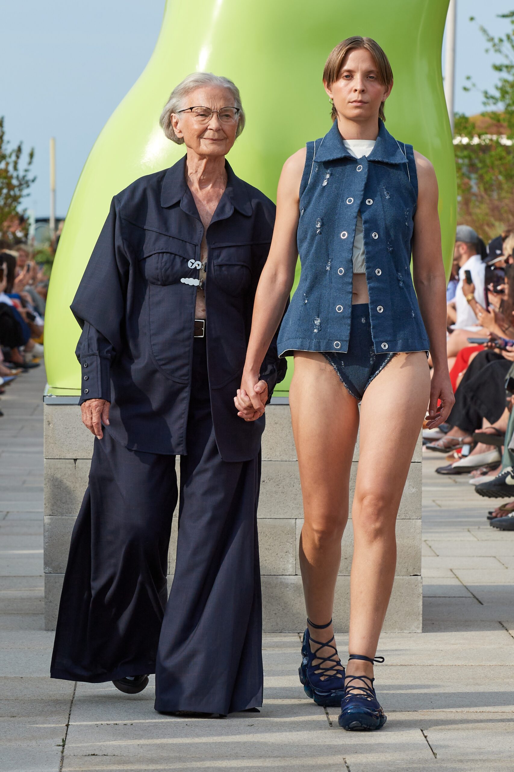 Model wearing Sinéad O´Dwyer SS25 during Copenhagen Fashion Week