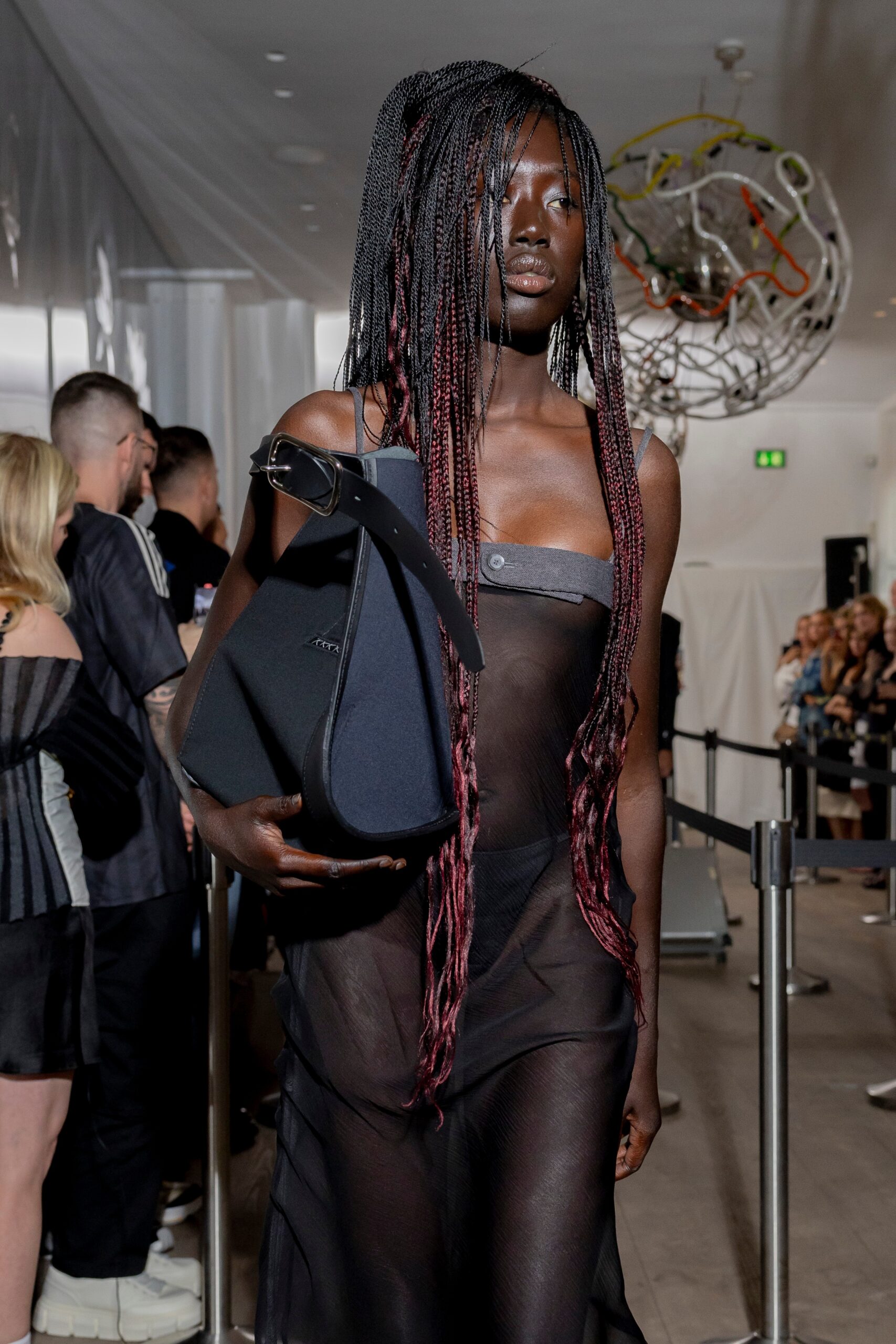 Model wearing Bonnetje SS25 during Copenhagen Fashion Week