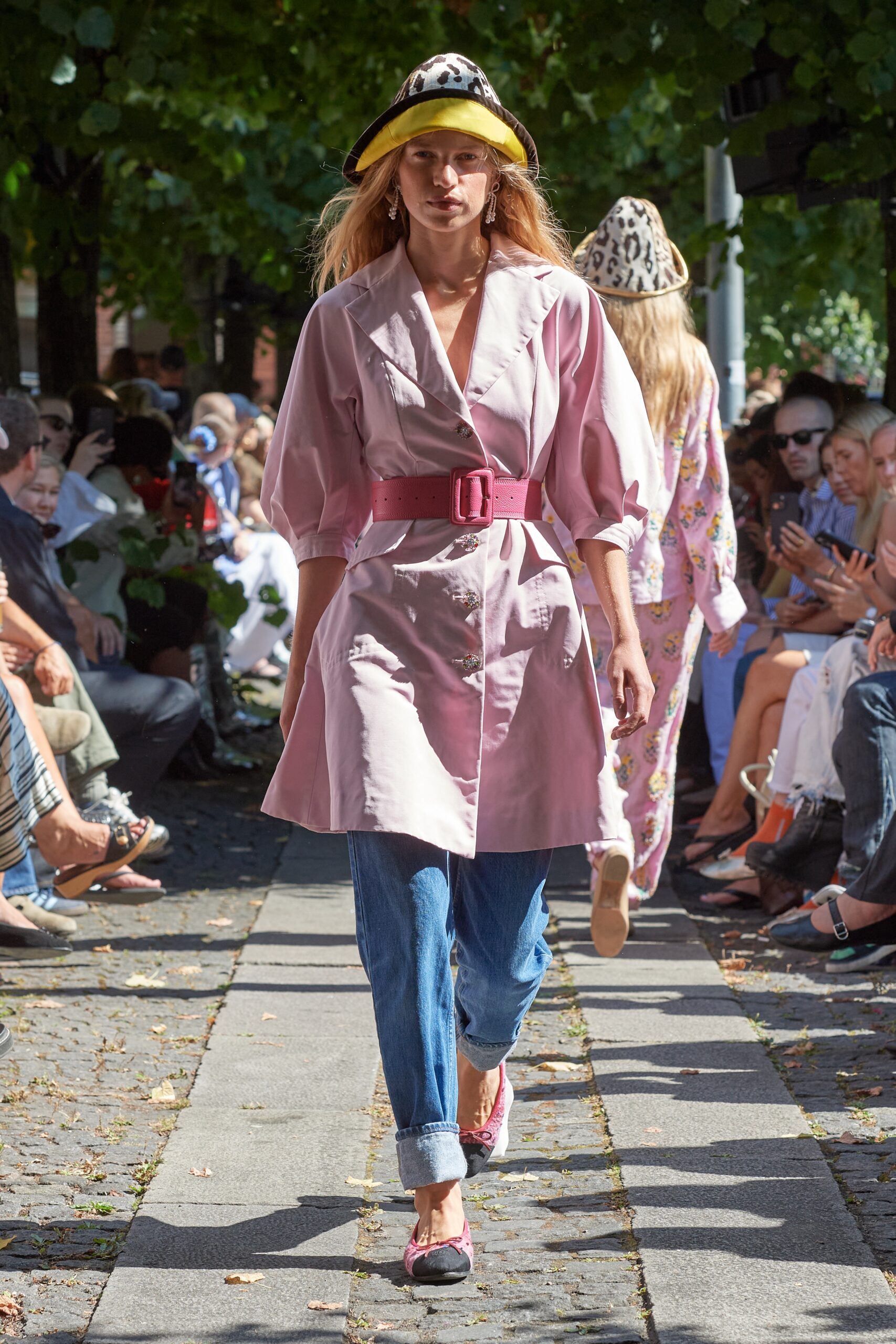 Model wearing Caro Editions SS25 during Copenhagen Fashion Week