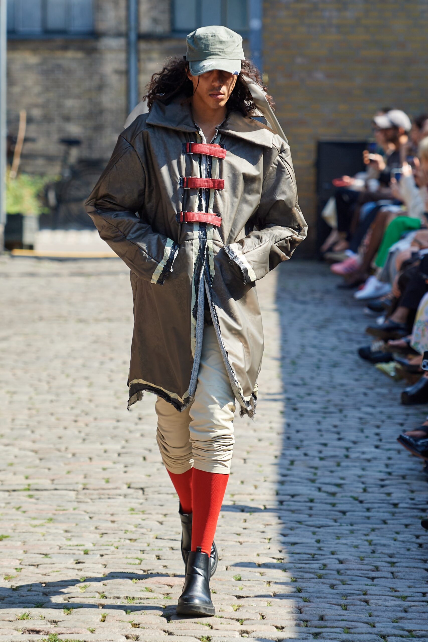 Model wearing Deadwood SS25 during Copenhagen Fashion Week