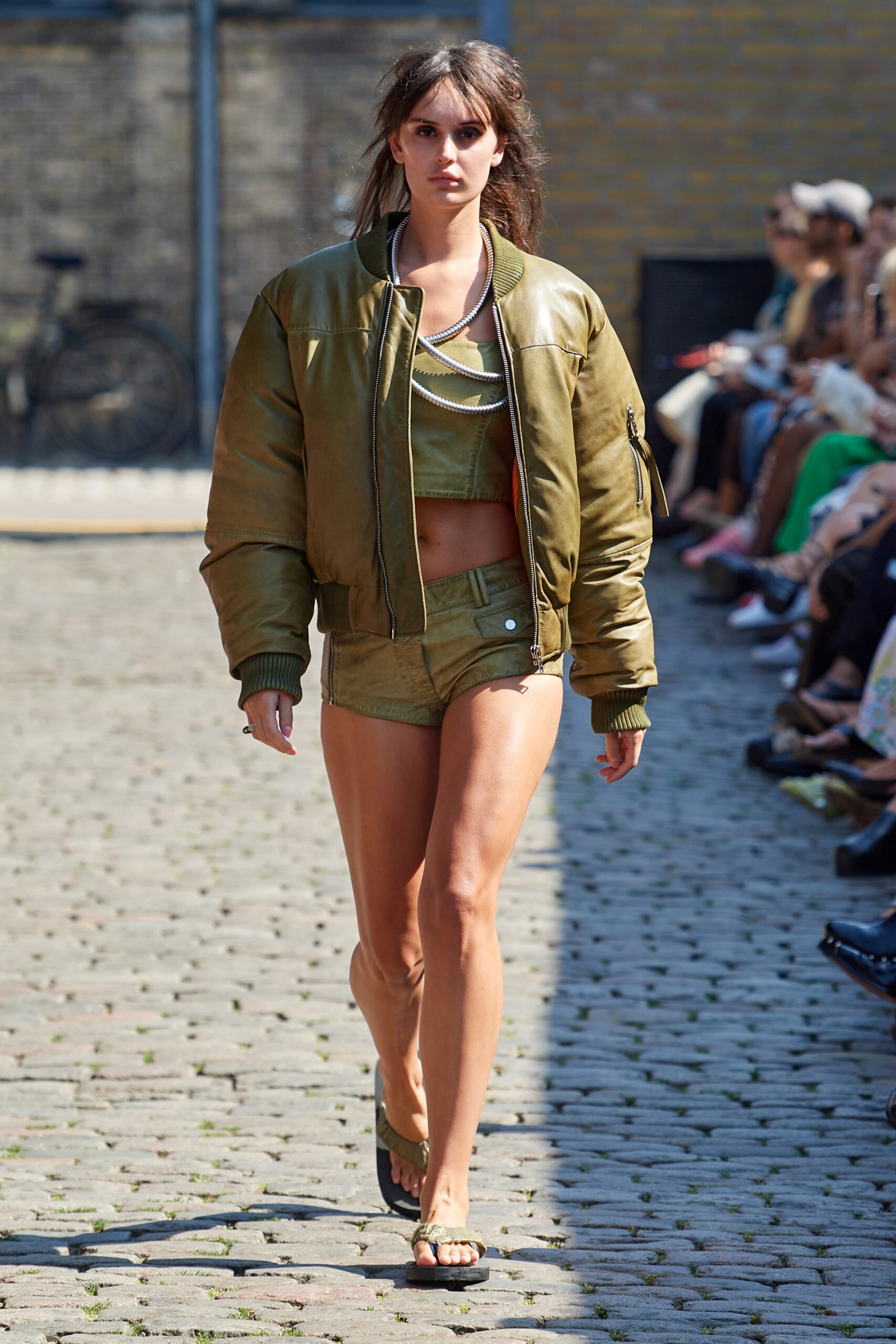 Model wearing Deadwood SS25 during Copenhagen Fashion Week