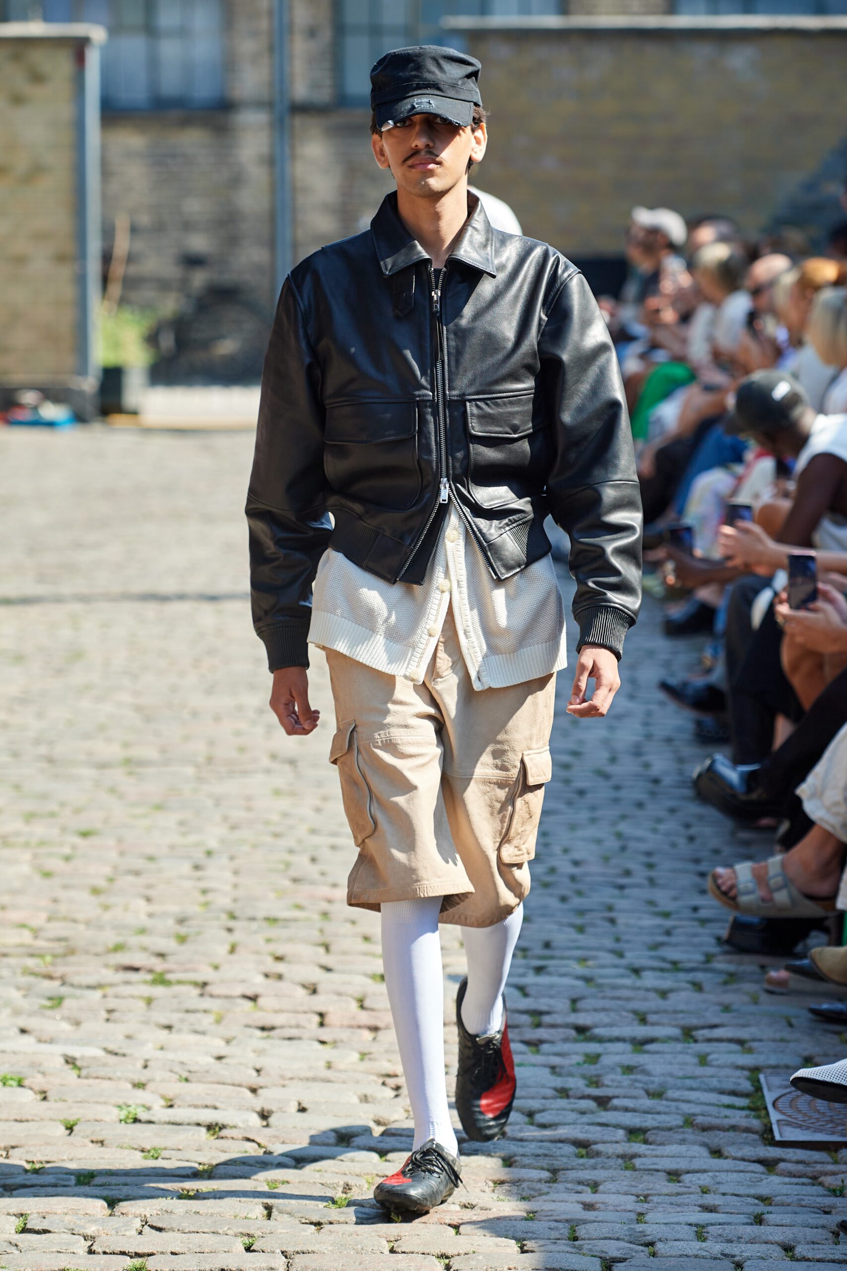 Model wearing Deadwood SS25 during Copenhagen Fashion Week