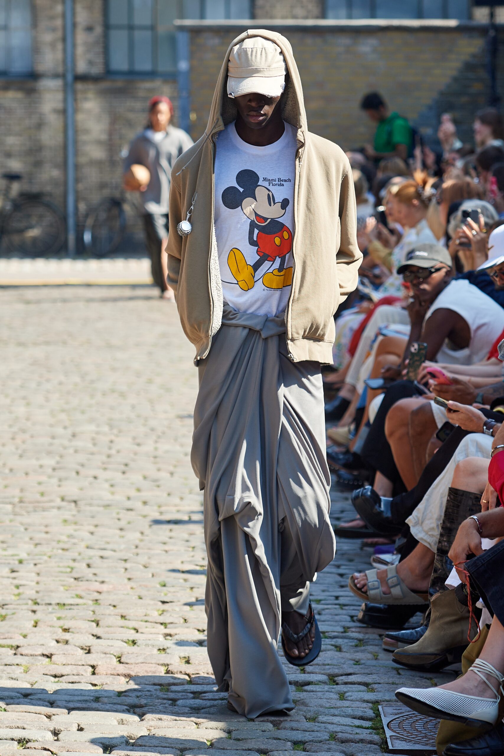 Model wearing Deadwood SS25 during Copenhagen Fashion Week