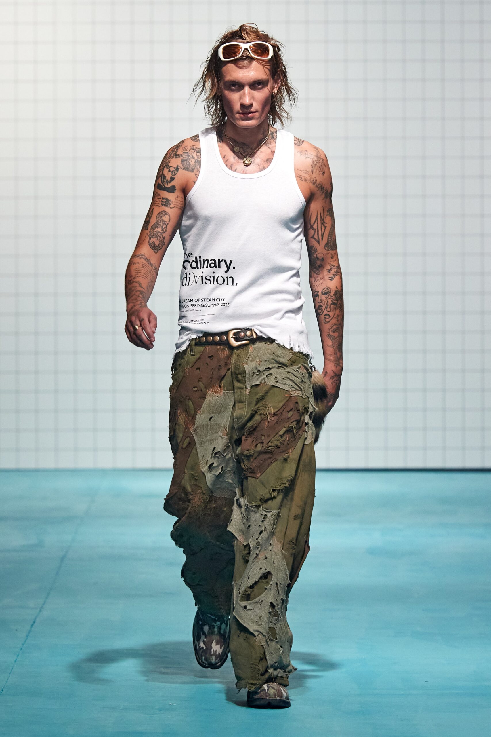 Model wearing (di)vision SS25 during Copenhagen Fashion Week