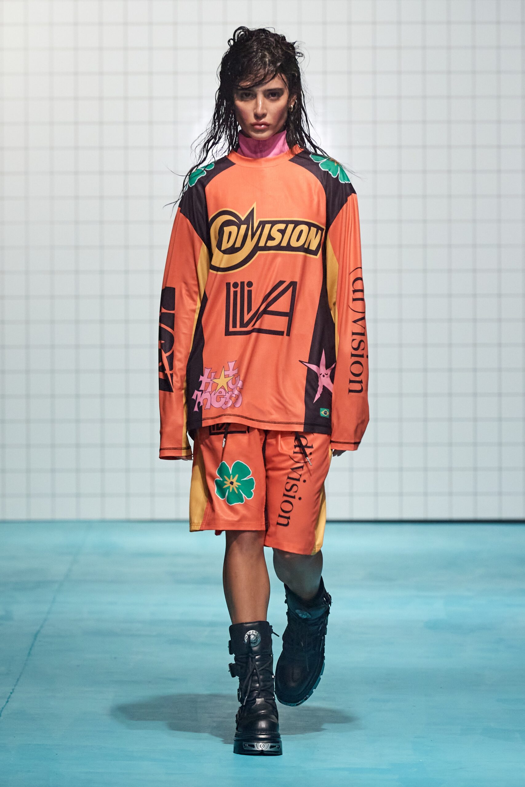 Model wearing (di)vision SS25 during Copenhagen Fashion Week