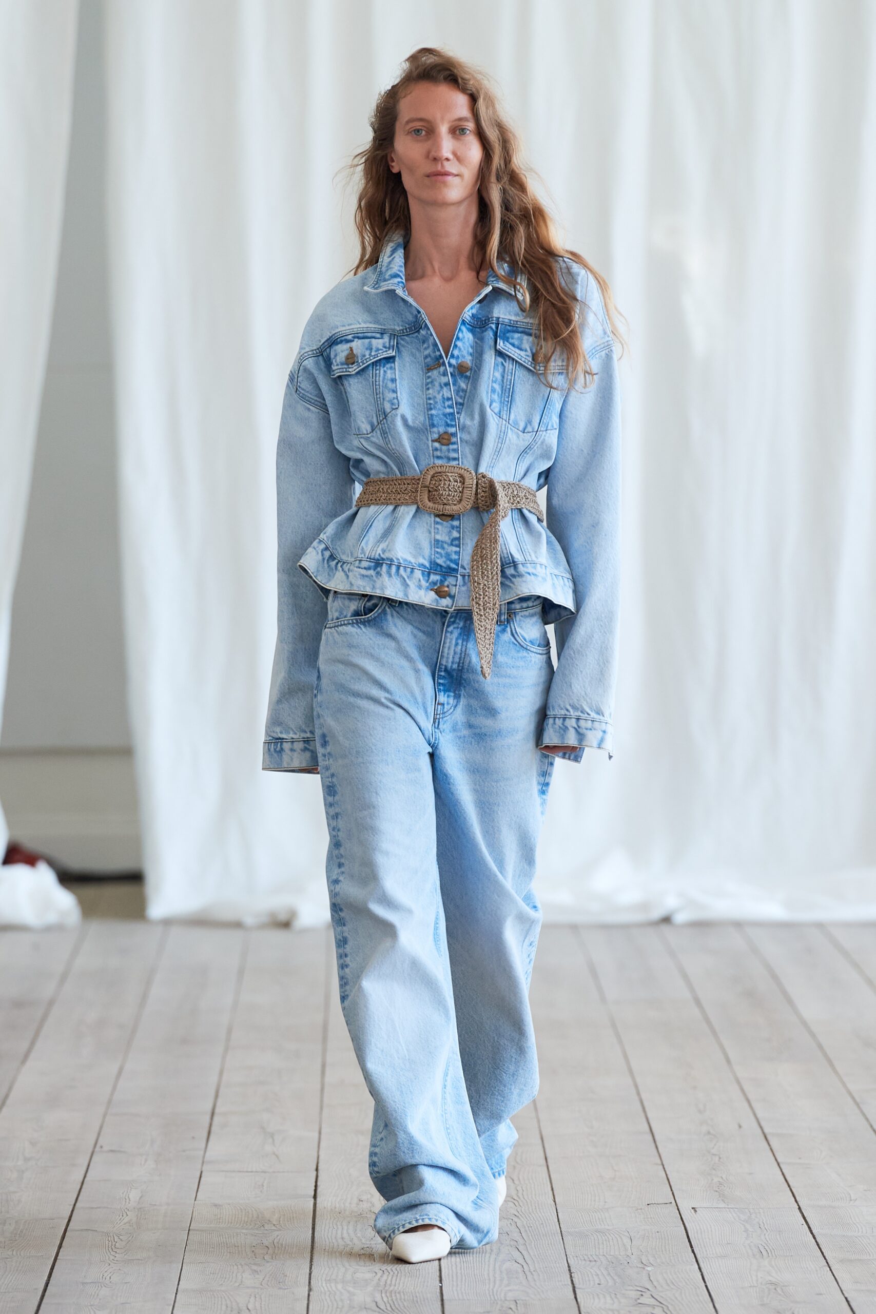 Model wearing Skall Studio SS25 during Copenhagen Fashion Week