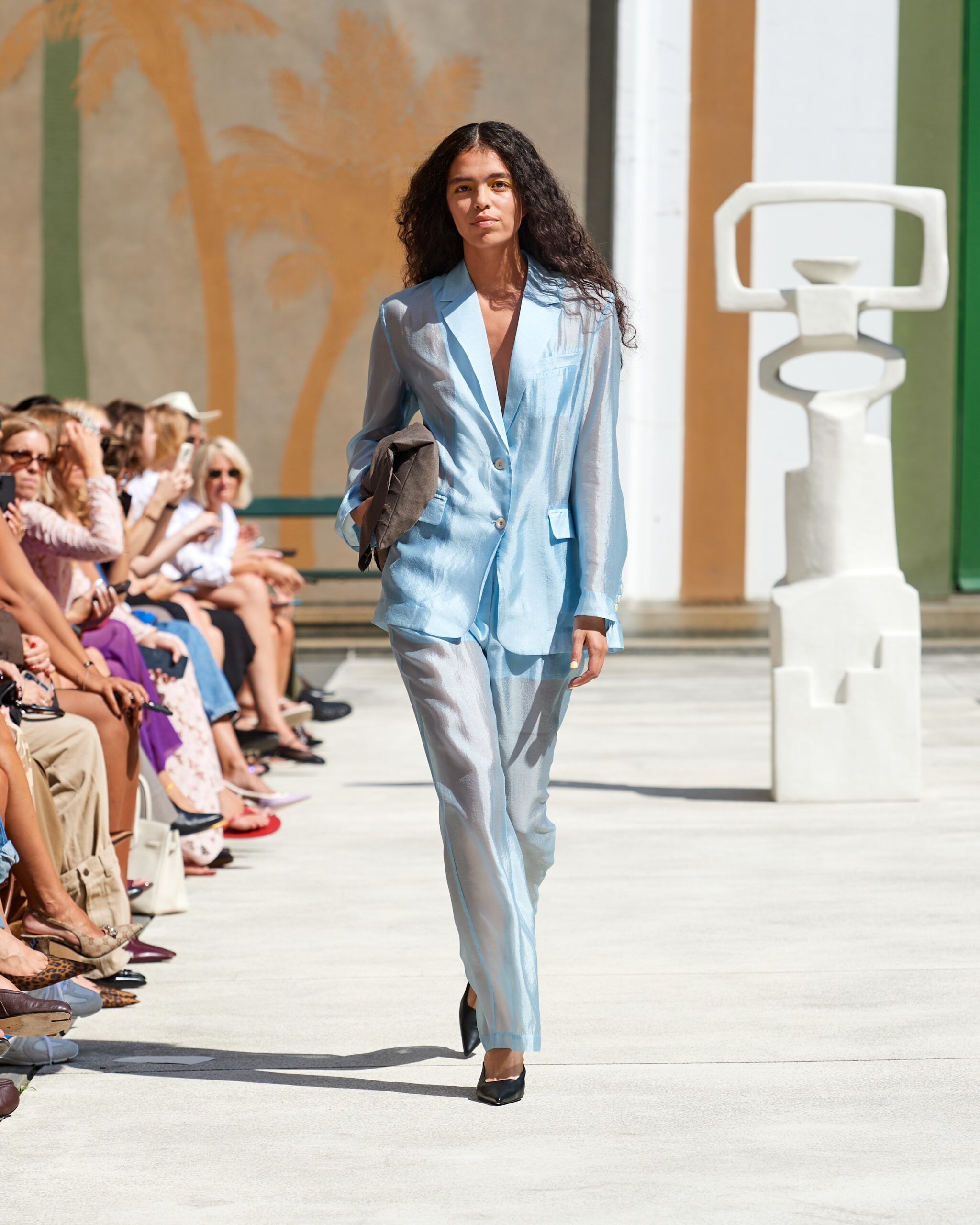 Model wearing The Garment SS25 during Copenhagen Fashion Week