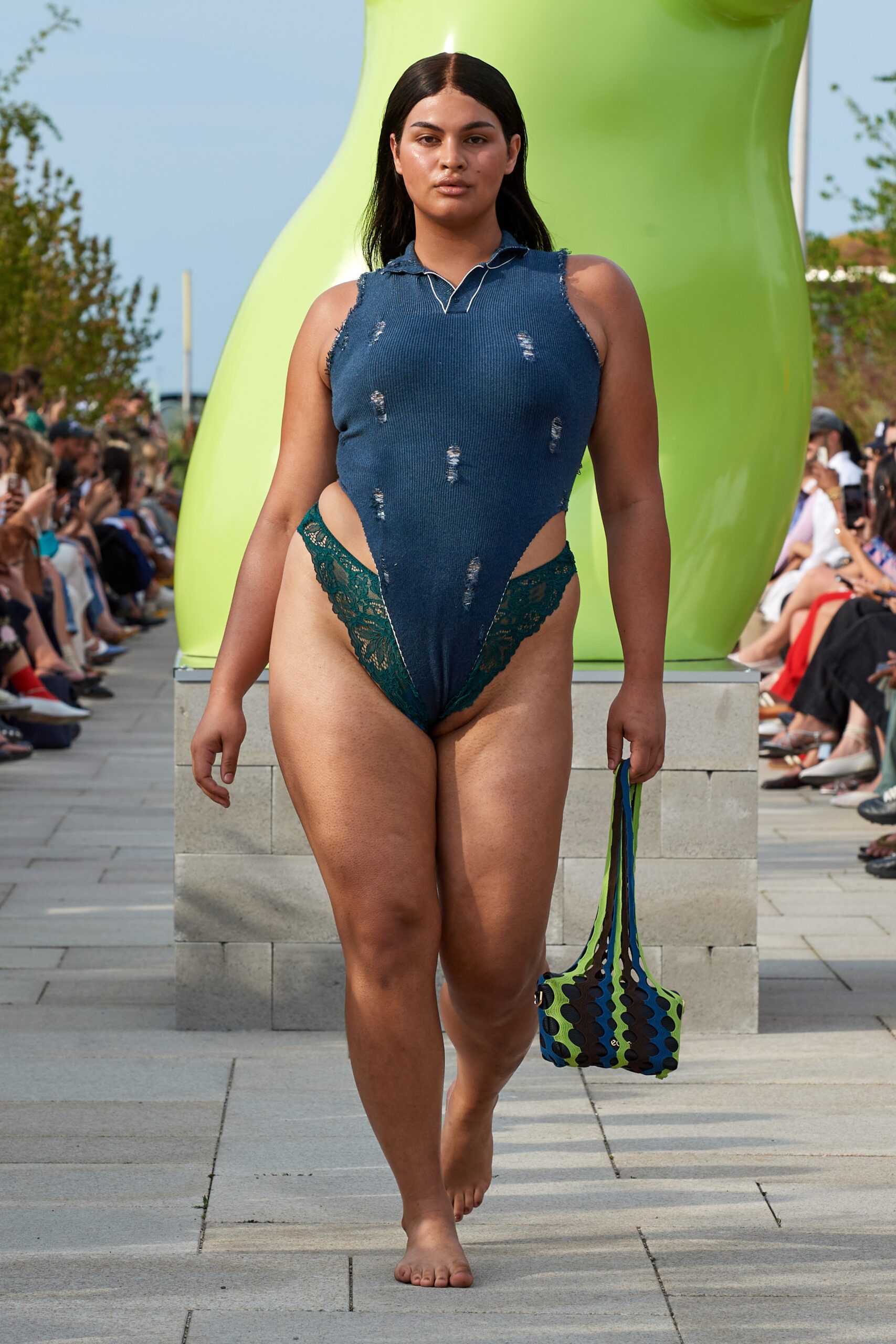 Model wearing Sinéad O´Dwyer SS25 during Copenhagen Fashion Week