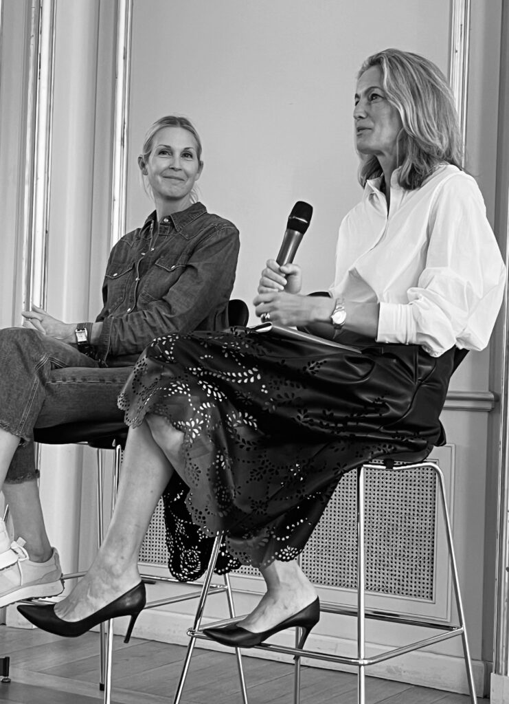 Kelly Rutherford og Pia Kirkeskov Andersen fra August Sandgren.