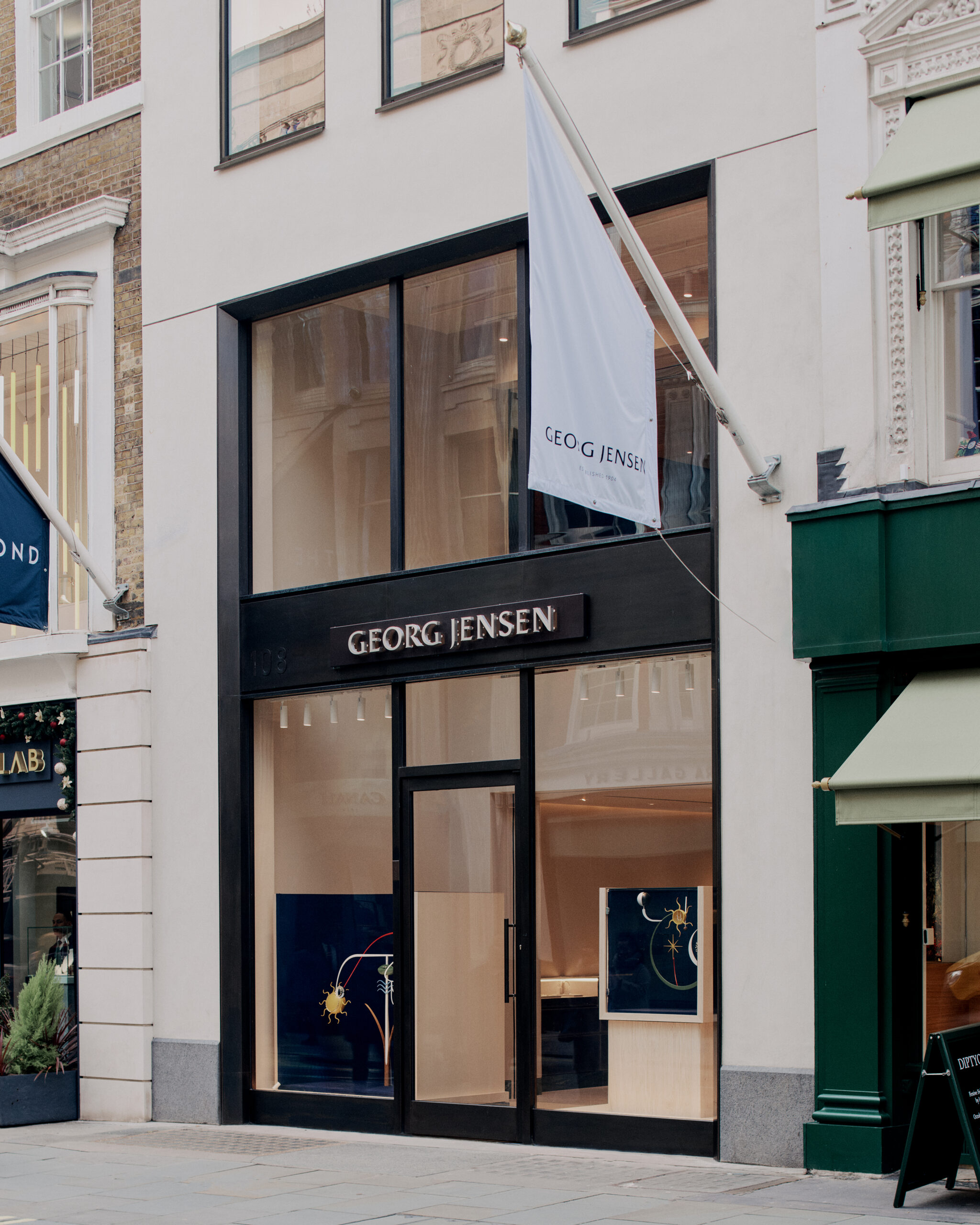 Georg Jensen butik i London